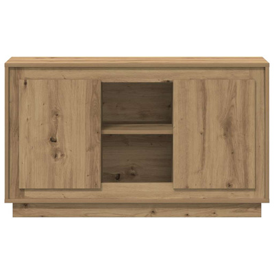 Komoda, dąb artisan, 102x35x60 cm, materiał drewnopochodny