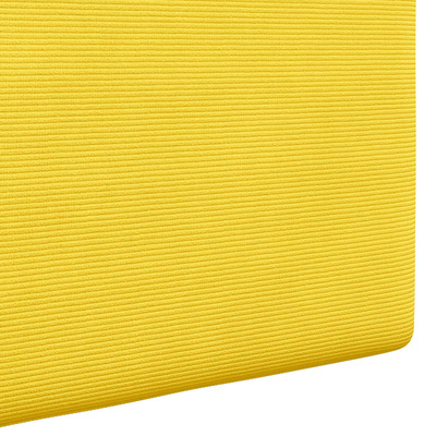Wezgłowie wiszące Jasnożółty Tkanina sztruksowa