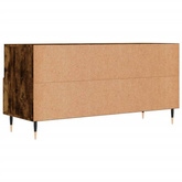 vidaXL Szafka pod TV, przydymiony dąb, 102x36x50 cm wariant 4