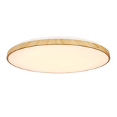 TENS lampa sufitowa plafon drew. 48W LED 3000/4000/6000K 59cm klosz biały, pilot