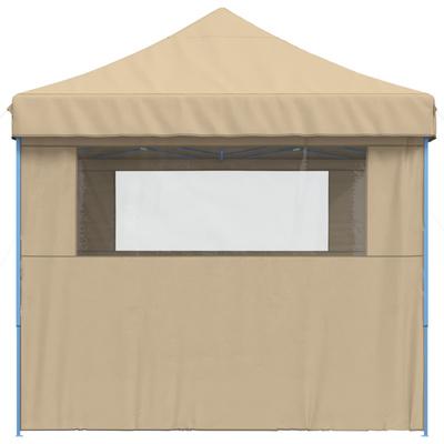 Namiot Imprezowy Beżowy 292 x 440 x 315 cm Materiał Oxford