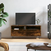 vidaXL Szafka pod TV, przydymiony dąb, 100x34,5x44,5 cm wariant 4