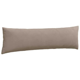 Poduszki na sofę 2 pcs Ciemnoszary 145 x 40 cm tkanina