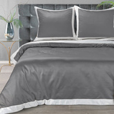 Pościel Laura popielata 160x200