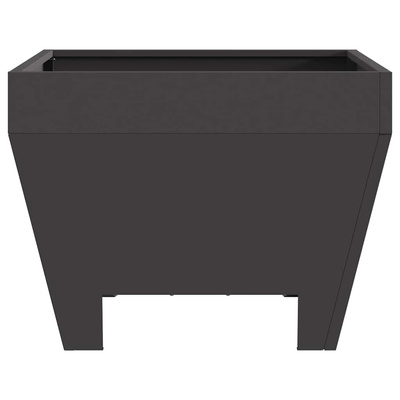 Kominek Czarny 50 x 50 x 38 cm Stal
