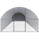Klatka zewnętrzna dla kurcząt, 3x16x2 m, stal galwanizowana
