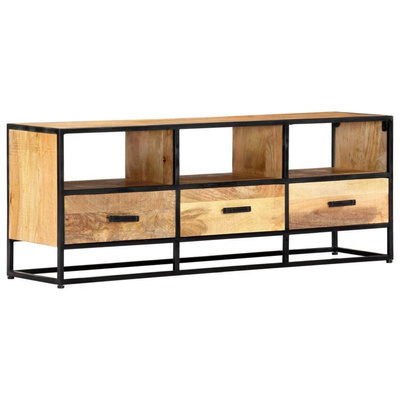 vidaXL Szafka pod TV, 120 x 30 x 45 cm, z litego drewna mango