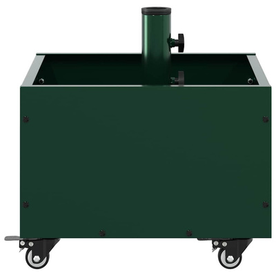 Podstawa do parasola Zielony 45 x 45 x 45 cm Stal