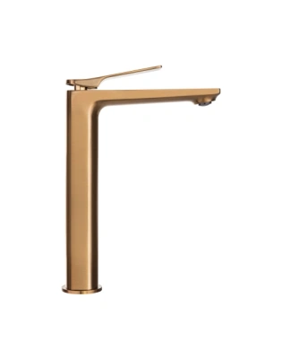 Bateria umywalkowa wysoka neri plus invena trend miedź