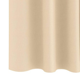 Firany blackout z kółkami 2 pcs Kremowy 175 x 140 cm Poliester