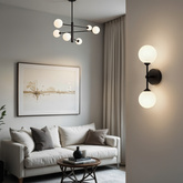 Lampa Dekoracyjna Belluno AM201 6xG9 Czarna