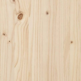vidaXL Biurko, 110x50x75 cm, lite drewno sosnowe
