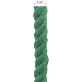 Lina Bawełniana 14 mm 100 m zielony 100% bawełna