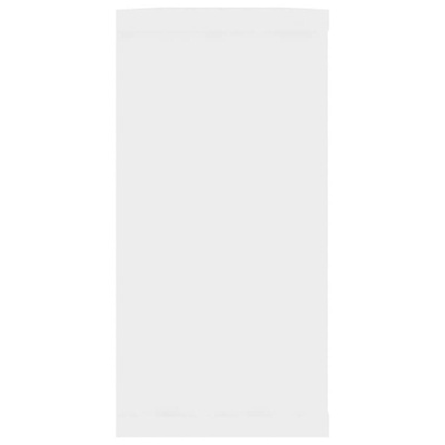 vidaXL Półki ścienne kostki, 4 szt., białe, 100x15x30 cm