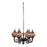 Lampa wisząca mozaikowa orientalne ULFN321-5