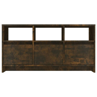 vidaXL Szafka pod TV, przydymiony dąb, 102x37,5x52,5 cm