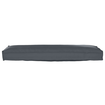 Poduszka Antracyt 120 x 40 x 8 cm Materiał Oxford