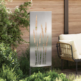 Ekran zapewniający prywatność w ogrodzie Srebrny 50 x 140 cm