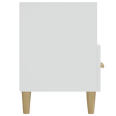 vidaXL Szafka pod TV, biała, 102x36x50 cm, materiał drewnopochodny wariant 8
