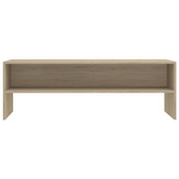 vidaXL Szafka pod TV, dąb sonoma, 120x40x40cm, materiał drewnopochodny