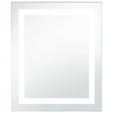 vidaXL Ścienne lustro łazienkowe z LED i czujnikiem dotykowym 60x80 cm