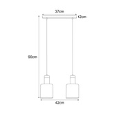Lampa wisząca K-5256 z serii ALTO