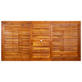 Zestaw jadalny ogrodowy 5-częściowy naturalny