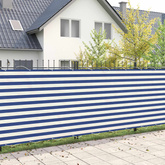 Ekran Prywatności Balkonowej 150 x 200 cm Tkanina z powłoką PU