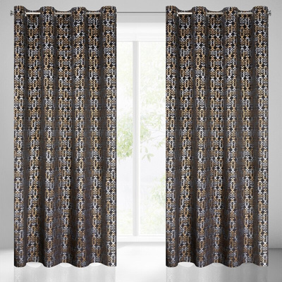 Zasłona Laura czarna 140x250