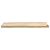 Parapety 2 szt., surowe, 120x40x2 cm, lite drewno dębowe