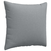 Poduszki na sofę 2 pcs Jasnoszary 50 x 50 cm tkanina
