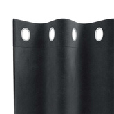 Zasłony zaciemniające 2 pcs Ciemnoszary 140 x 225 cm Aksamit
