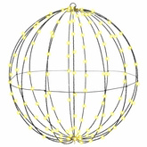 Piłka Ciepła biel 60 x 60 x 62 cm Metal 192 LED