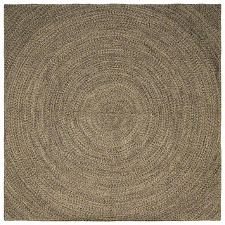 Dywany pokojowe Naturalny i czarny 300 x 300 cm Juta