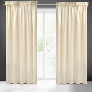 Zasłona Pier kremowa 140x270