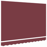 Materiał zapasowy do markizy Czerwony burgund 2,5 x 2 m