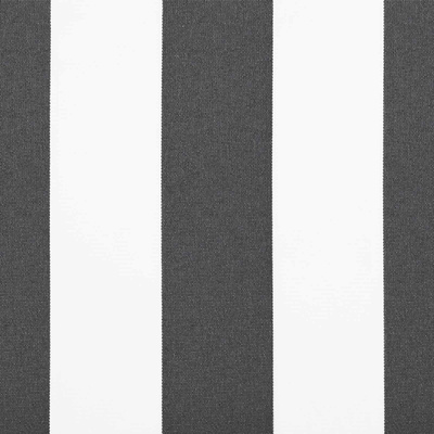 Materiał zapasowy do markizy Antracytowy i biały 250 x 200 cm