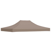 vidaXL Dach do namiotu imprezowego, 4 x 3 m, taupe, 270 g/m²