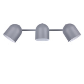 Lampa ścienna candellux azuro 93-63229 listwa e27 szary mat