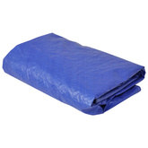 Plandeki na basen, 2 szt., PE, okrągłe, 460 cm, 90 g/m?