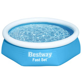 Nadmuchiwany basen Fast Set, okrągły, 244 x 66 cm, 57265 Bestway