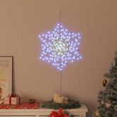 Śnieżynka na Boże Narodzenie Niebieski 55,5 x 55,5 x 0,75cm PVC