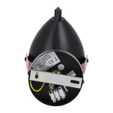 Kinkiet czarno-miedziany regulowany E14 40W Anica 91-81391