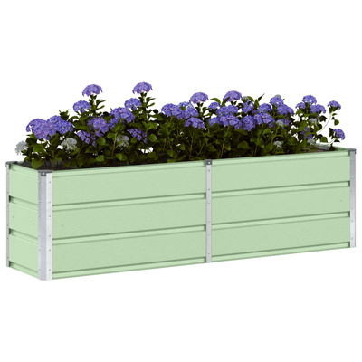 Donica Zielony 160 x 40 x 45 cm Stal