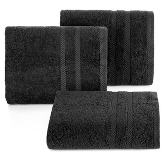 Ręcznik Milo czarny 100x150