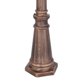 Lampa ogrodowa stojąca K-7006A2/4 CZARNY/ZŁOTY z serii LOZANA