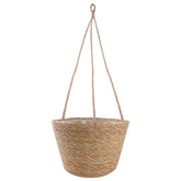 Kosze na rośliny z trawy morskiej 3 pcs naturalny ?26 x 19 cm
