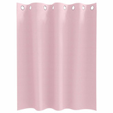 Firany blackout z kółkami 2 pcs Dziecięcy róż 140 x 140 cm