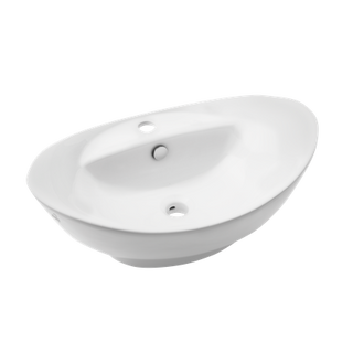 Umywalka nablatowa Esla biała  Invena