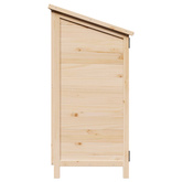 Shed ogrodowy naturalny 106,5 x 56 x 113,5 cm Drewno Świerkowe